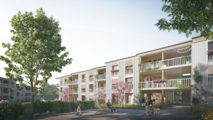 quartier interg&eacute;n&eacute;rationnel d&rsquo;habitation athenaz