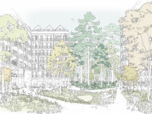 d&eacute;veloppement du quartier des cherpines